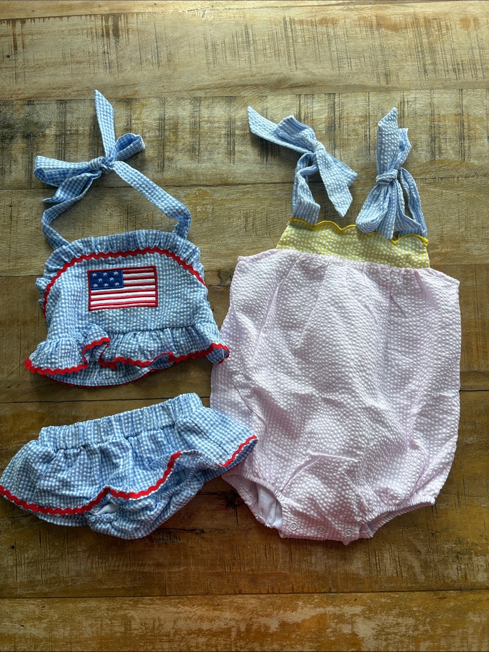 NWT Abby & Evie Baby Girl Outfits size 12m